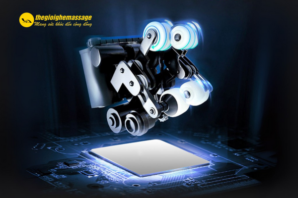 Công nghệ con lăn 4D – Trải nghiệm như bàn tay người thật