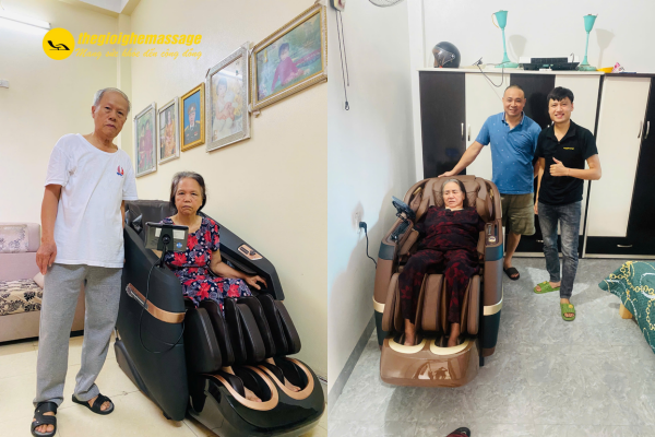 Những lưu ý khi người cao tuổi sử dụng ghế massage