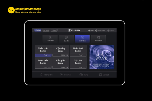 Có Nên Mua Ghế Massage Sonic Wave Không?