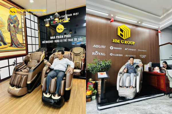 Ghế massage công nghệ sonic wave tại Thế giới ghế massage Việt Nam