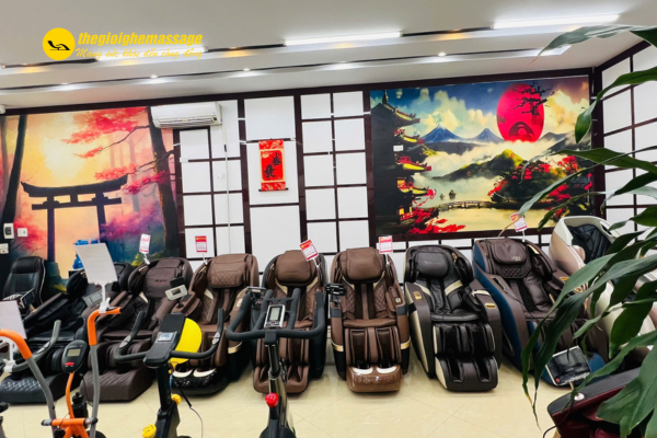 Phiên MEGA LIVE đầu tiên lớn nhất tại Thế Giới Ghế Massage