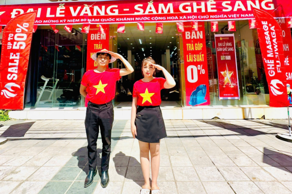 Thế giới ghế massage – Lan tỏa tinh thần tự hào dân tộc