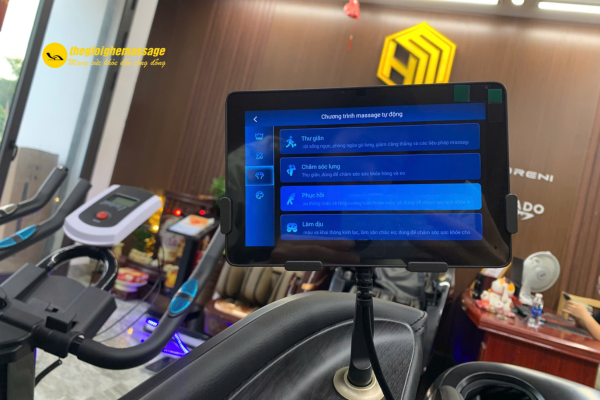 Chọn chế độ massage phù hợp