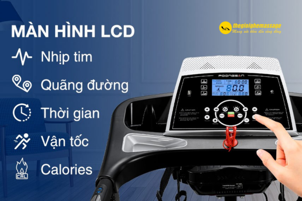 Chức năng đo lượng calo trên máy chạy bộ là gì?