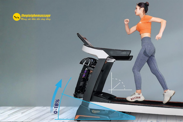 Độ dốc trên máy chạy bộ là gì?