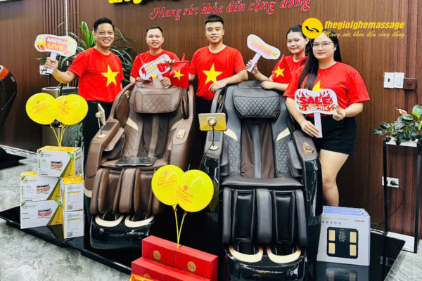 Vì sao nên chọn Thế Giới Ghế Massage?