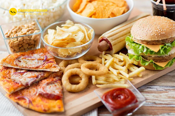 Chế độ ăn cho người tập gym thì nên ăn hạn chế những loại thực phẩm sau: