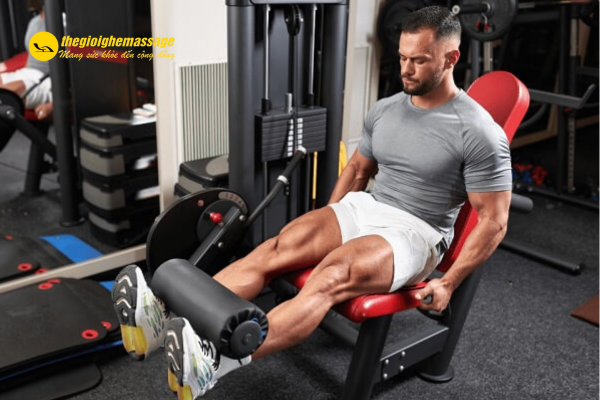 Đá chân trước – Tập trung cơ đùi trước