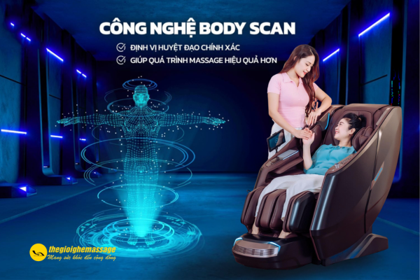 Scan Body trên ghế massage là gì?