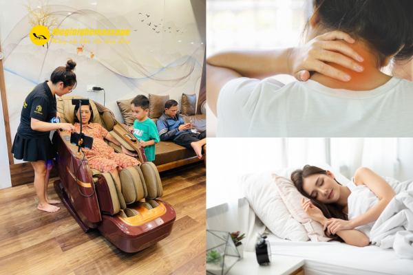 Tác dụng của ghế massage đối với sức khỏe tinh thần và thể chất