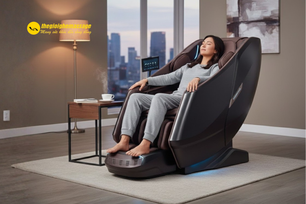 Ghế massage phù hợp người trẻ, người lao động nặng