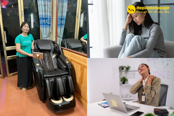 Lợi ích khi sử dụng ghế massage sóng âm tại nhà