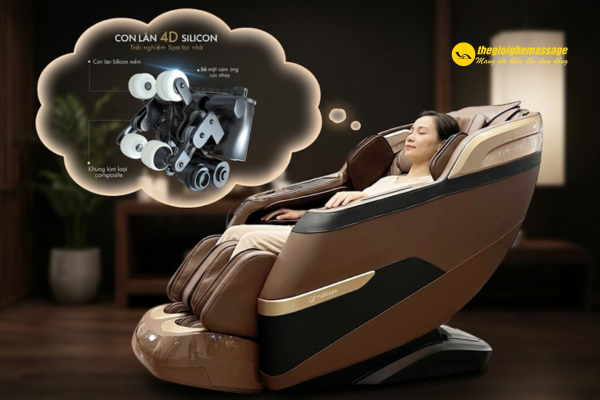 Con lăn tạo ra sự khác biệt lớn trong trải nghiệm massage