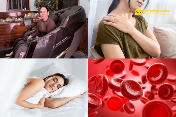 Tác Dụng Của Ghế Massage Trong Việc Giảm Căng Cơ