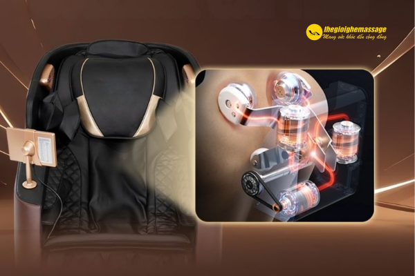 Ghế Massage Tác Động Đến Cột Sống Như Thế Nào?