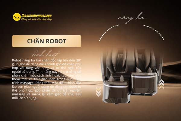 Hệ thống Massage chân Robot thông minh