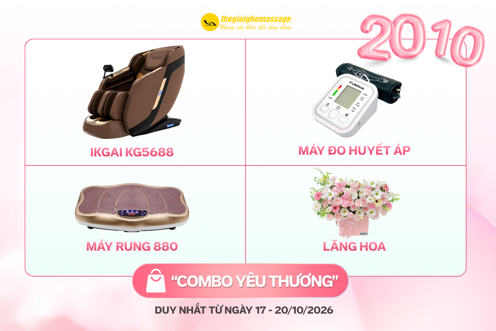 Combo Yêu Thương – KG5688 kèm quà tặng sức khỏe