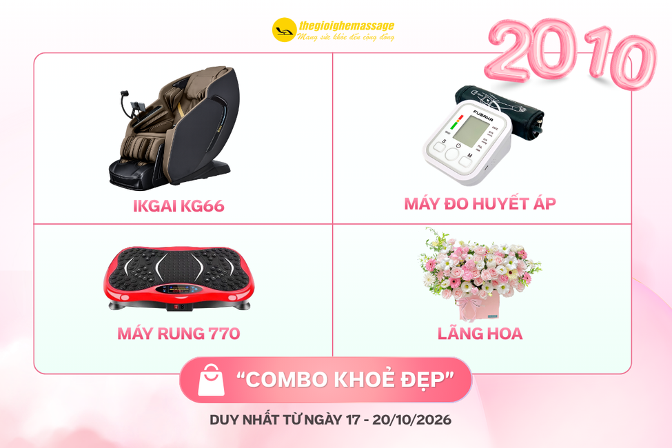 Combo Khỏe Đẹp – Chăm sóc mẹ và vợ mỗi ngày