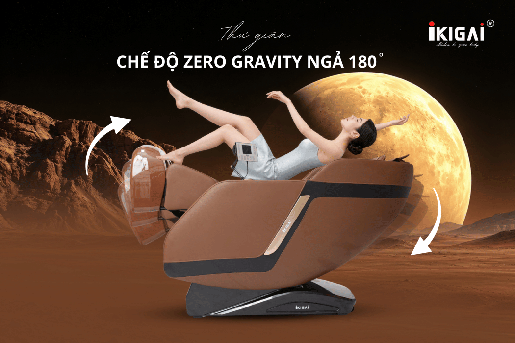 ZERO GRAVITY – TƯ THẾ THƯ GIÃN CHO CƠ THỂ