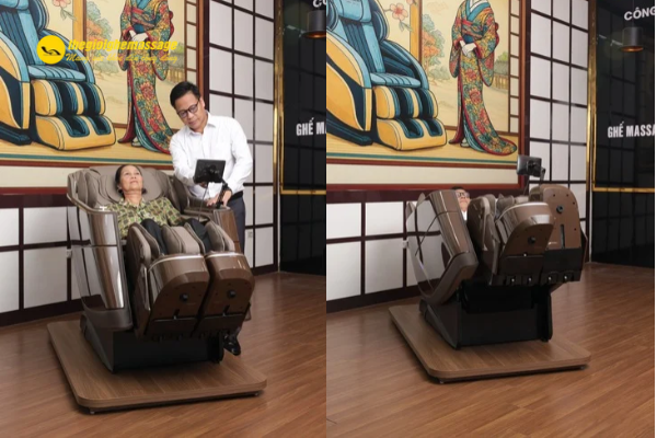 Công nghệ đấm – vỗ cánh tay và massage chân Robot nổi bật