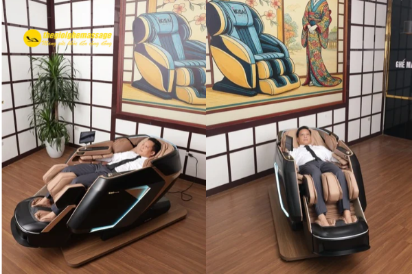 Ghế massage có giúp cải thiện tình trạng cong vẹo cột sống không?