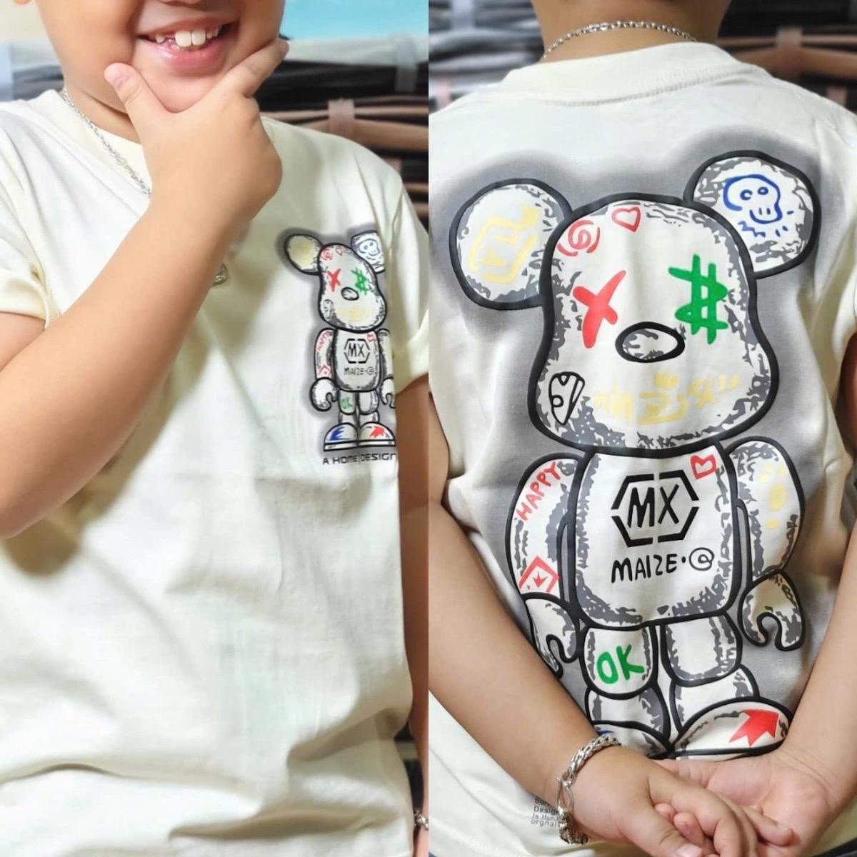 Áo cotton 2 chiều xịn Bé trai