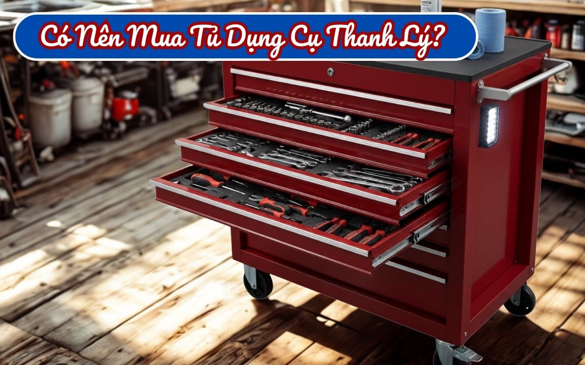 Giải Đáp: Có Nên Mua Tủ Đồ Nghề Thanh Lý?