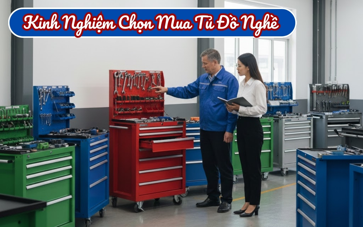 Kinh Nghiệm Mua Tủ Đồ Nghề KHÔNG Nên Bỏ Qua