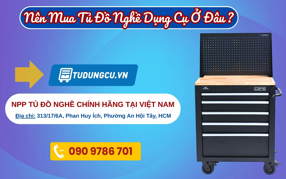 Mua Tủ Đồ Nghề Dụng Cụ Ở Đâu Uy Tín?