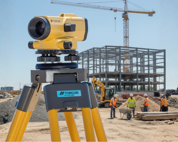 Tối Ưu Hóa Chi Phí Thi Công Móng: Vai Trò Kiểm Soát Cao Độ Của Máy Thủy Bình