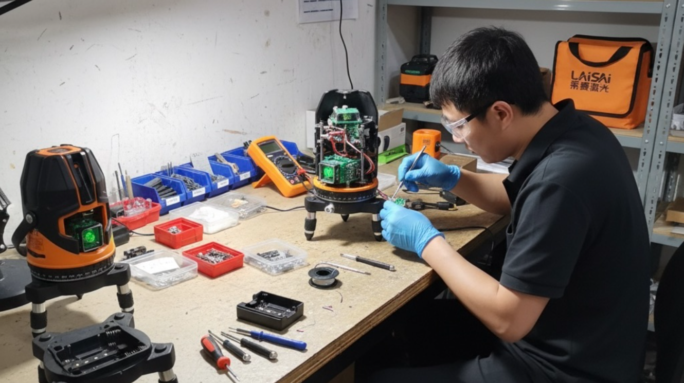 Địa chỉ sửa máy cân bằng laser uy tín tại Hà Nội