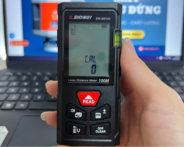 Hiệu chỉnh thước đo laser