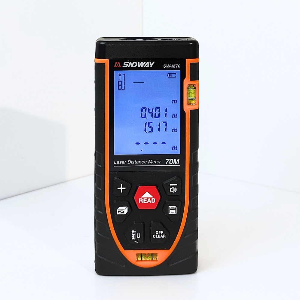 Thước đo khoảng cách Laser tia đỏ SNDWAY SW-M70