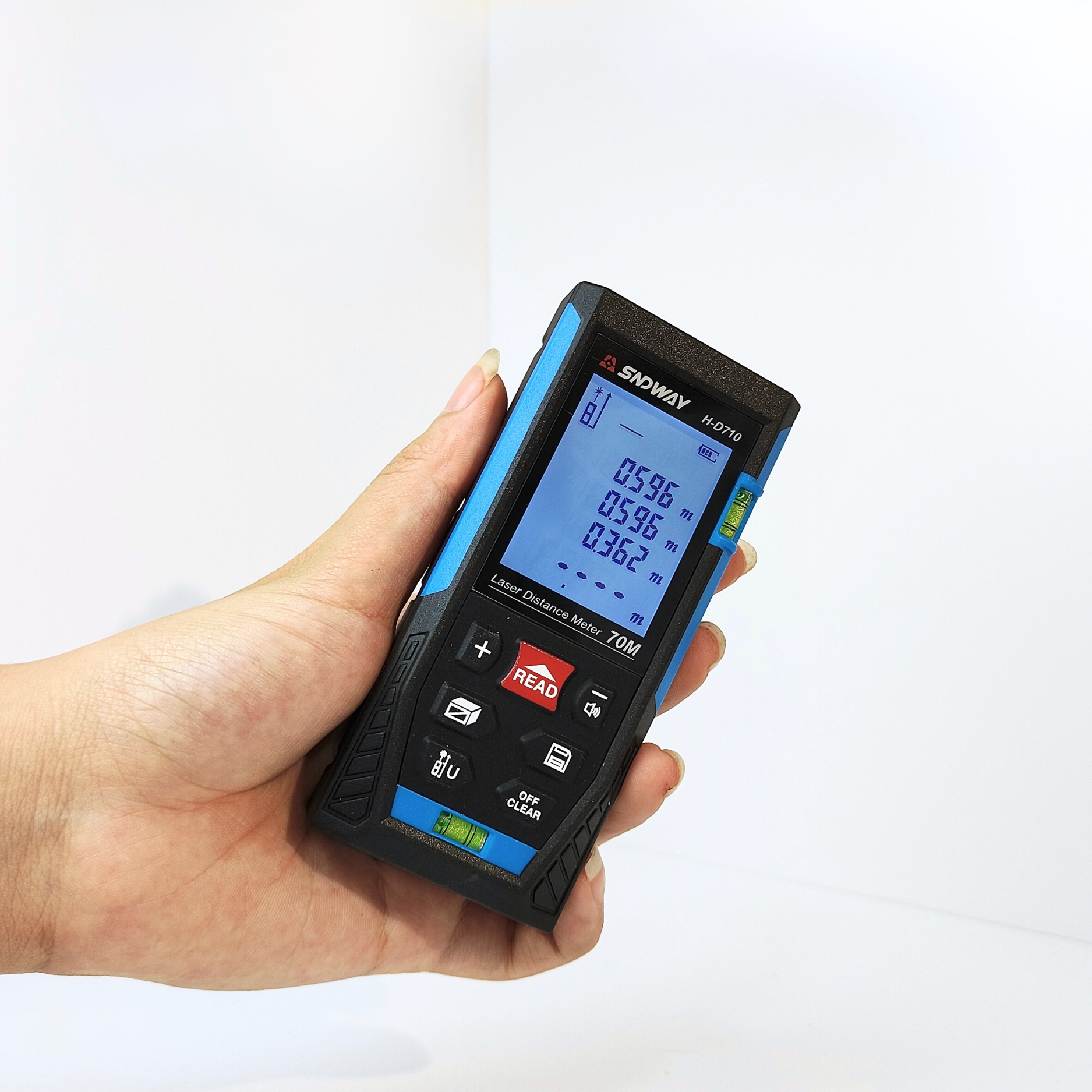 Thước đo khoảng cách Laser tia đỏ SNDWAY H-D710