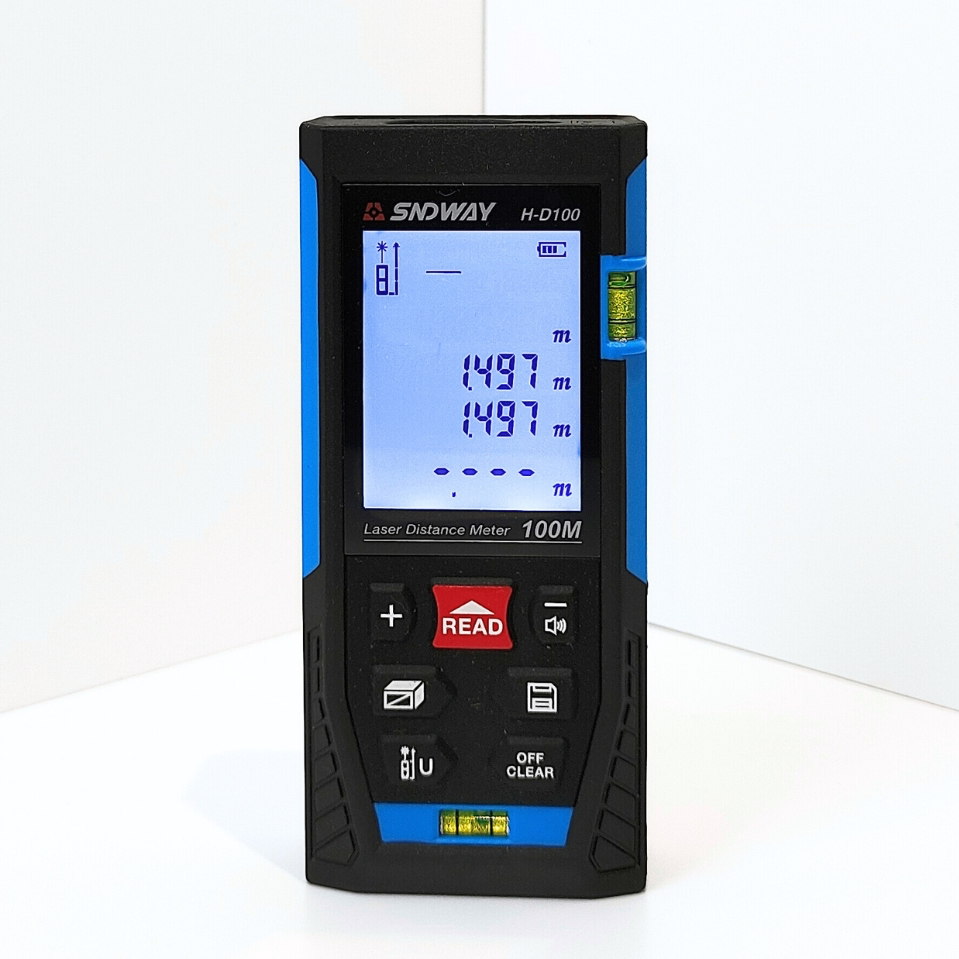 Thước đo khoảng cách Laser tia đỏ SNDWAY H-D100