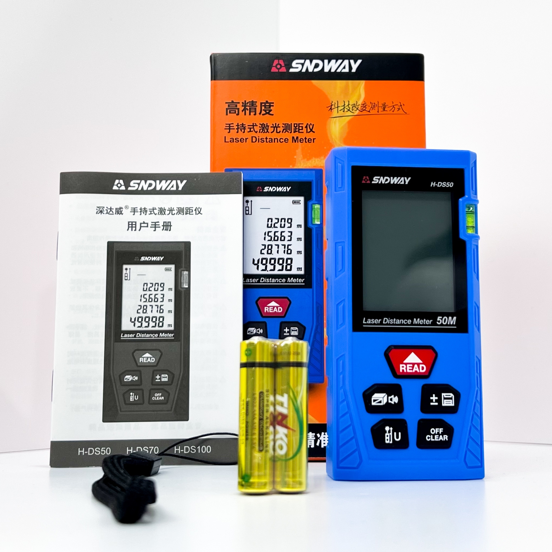 Thước đo khoảng cách Laser SNDWAY H-DS50