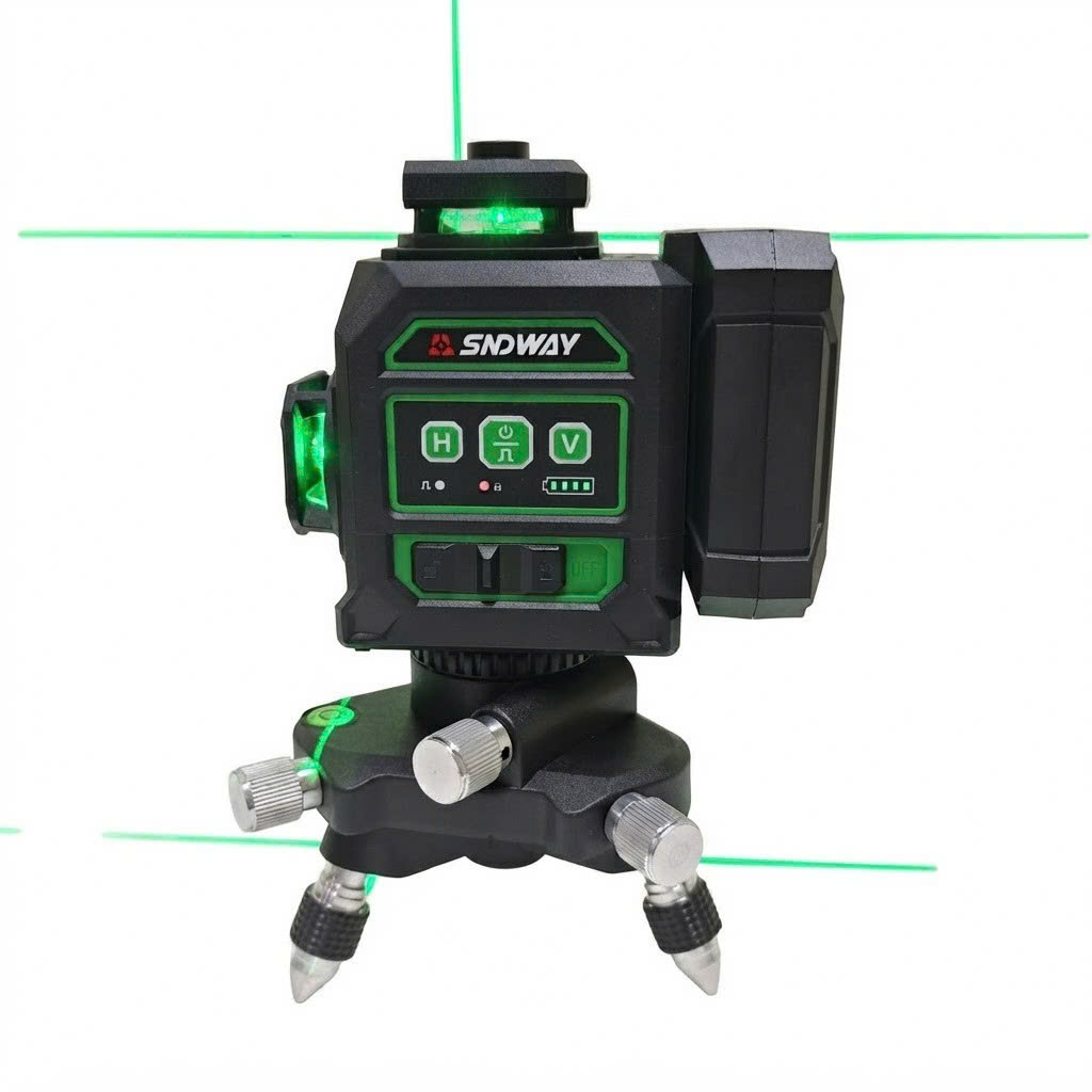 Máy cân bằng Laser 12 tia xanh SNDWAY H-D713G