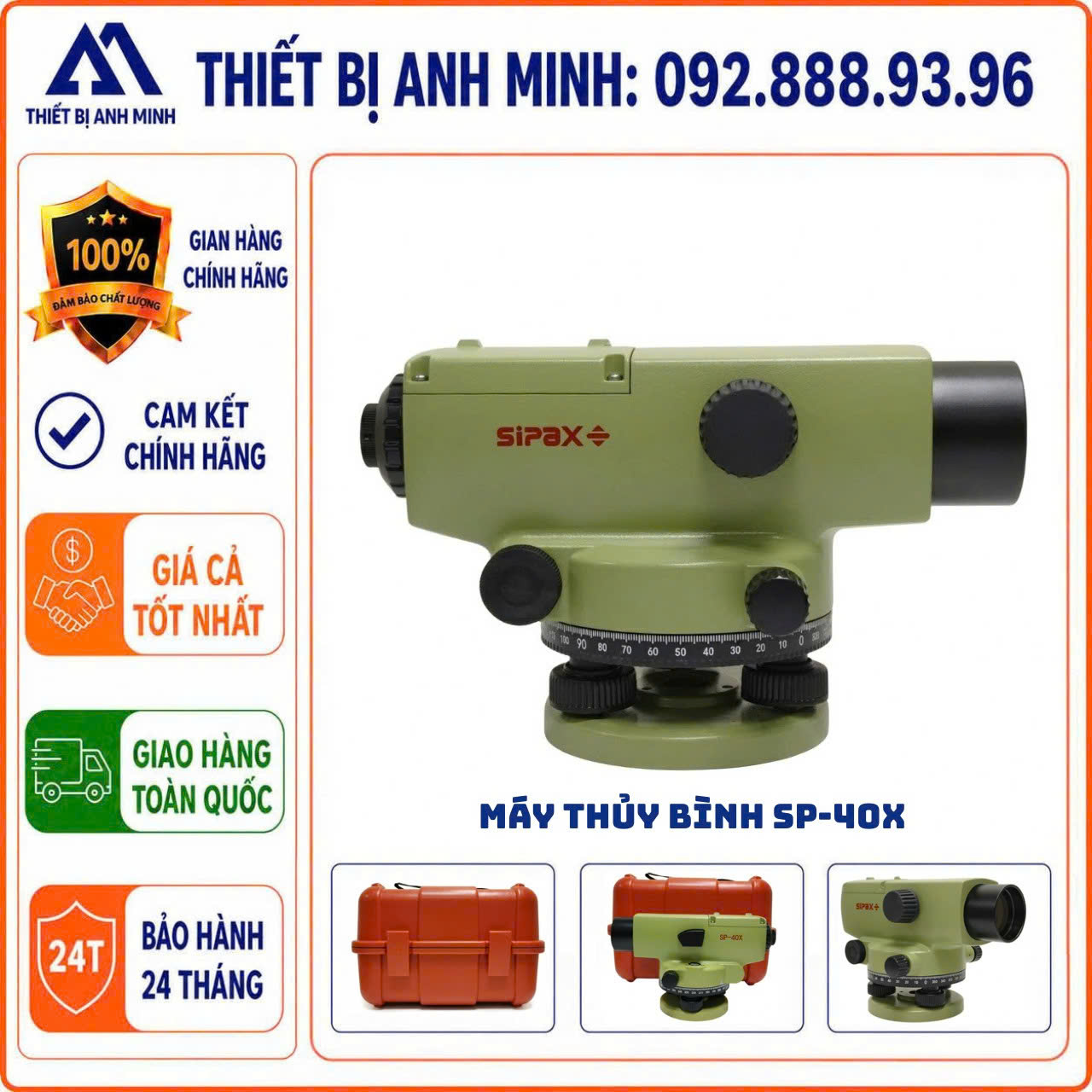 Máy thủy bình SIPAX  SP-40X