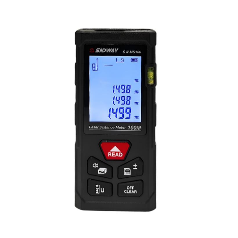 Thước Laser tia đỏ SNDWAY MS-100