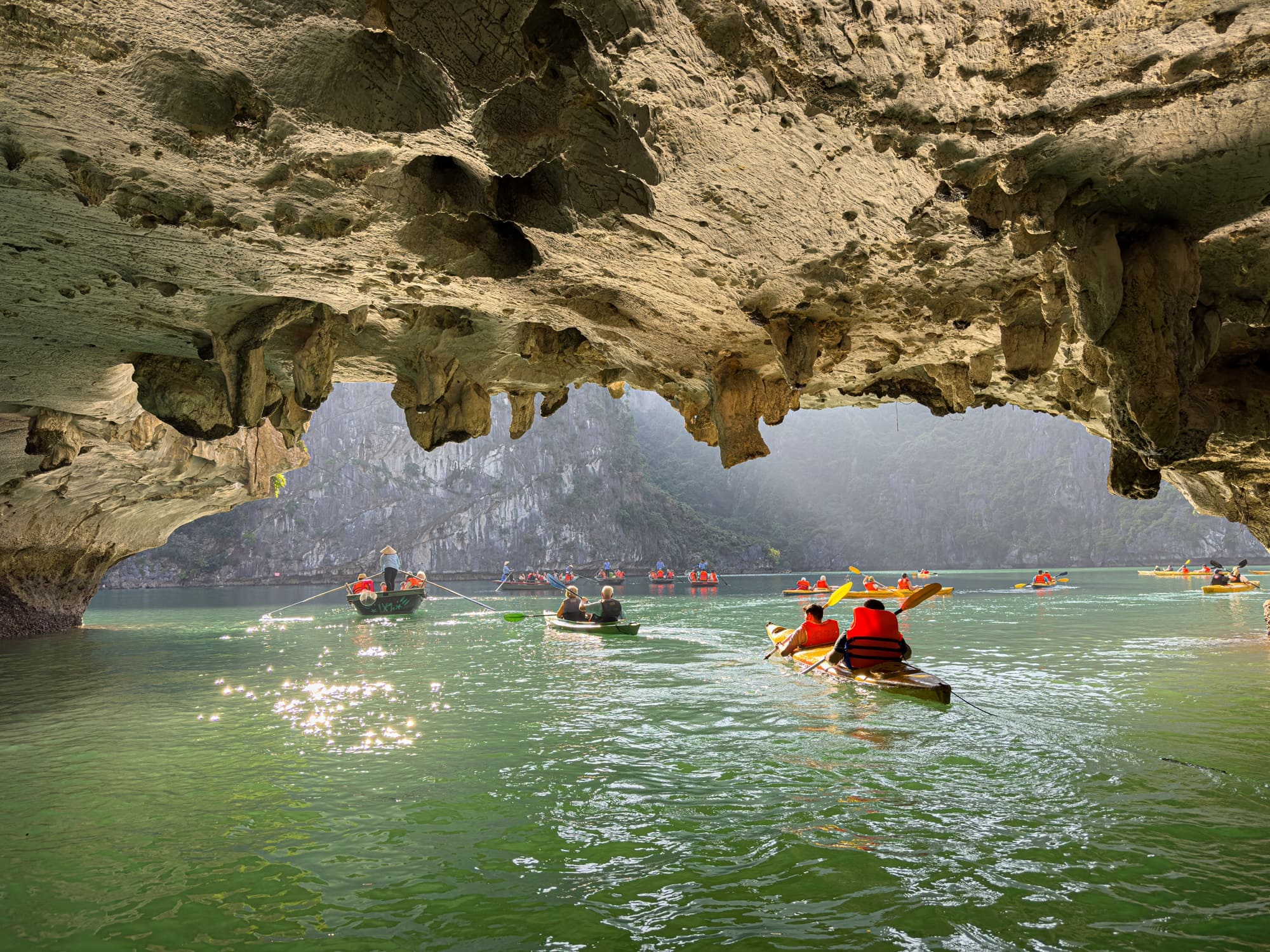 Dark and Bright cave - Orient Legacy Cruise