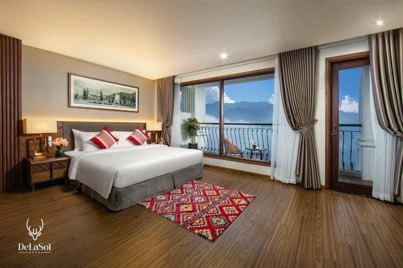Combo 2N1Đ Khách sạn Delasol Phát Linh Sapa | Xe khứ hồi từ Hà Nội + Ăn sáng + Phòng Standard
