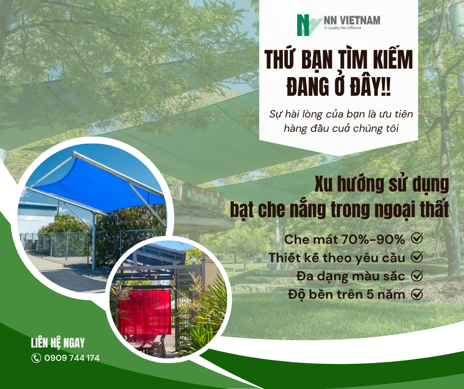 Tại Sao Lưới Che Nắng Là Giải Pháp Tối Ưu Hơn Các Vật Liệu Khác?