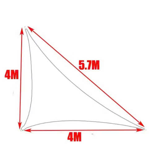 Lưới Che Nắng Tam Giác Cánh Buồm - Chống Nắng 90%
