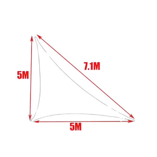 Lưới Che Nắng Tam Giác Cánh Buồm - Chống Nắng 90%