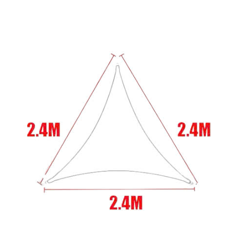 Lưới Che Nắng Tam Giác Cánh Buồm - Chống Nắng 90%