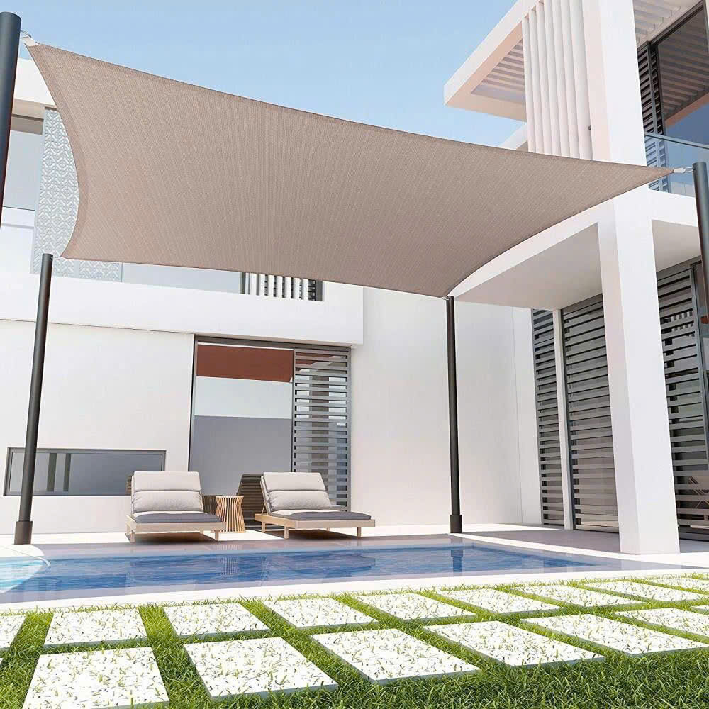 Lưới Che Nắng Tứ Giác Cánh Buồm - Che Nắng 90%