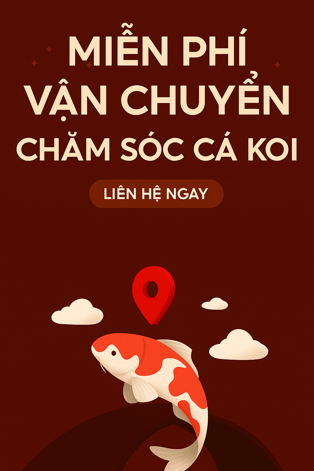 Koi đẹp, hồ đẹp