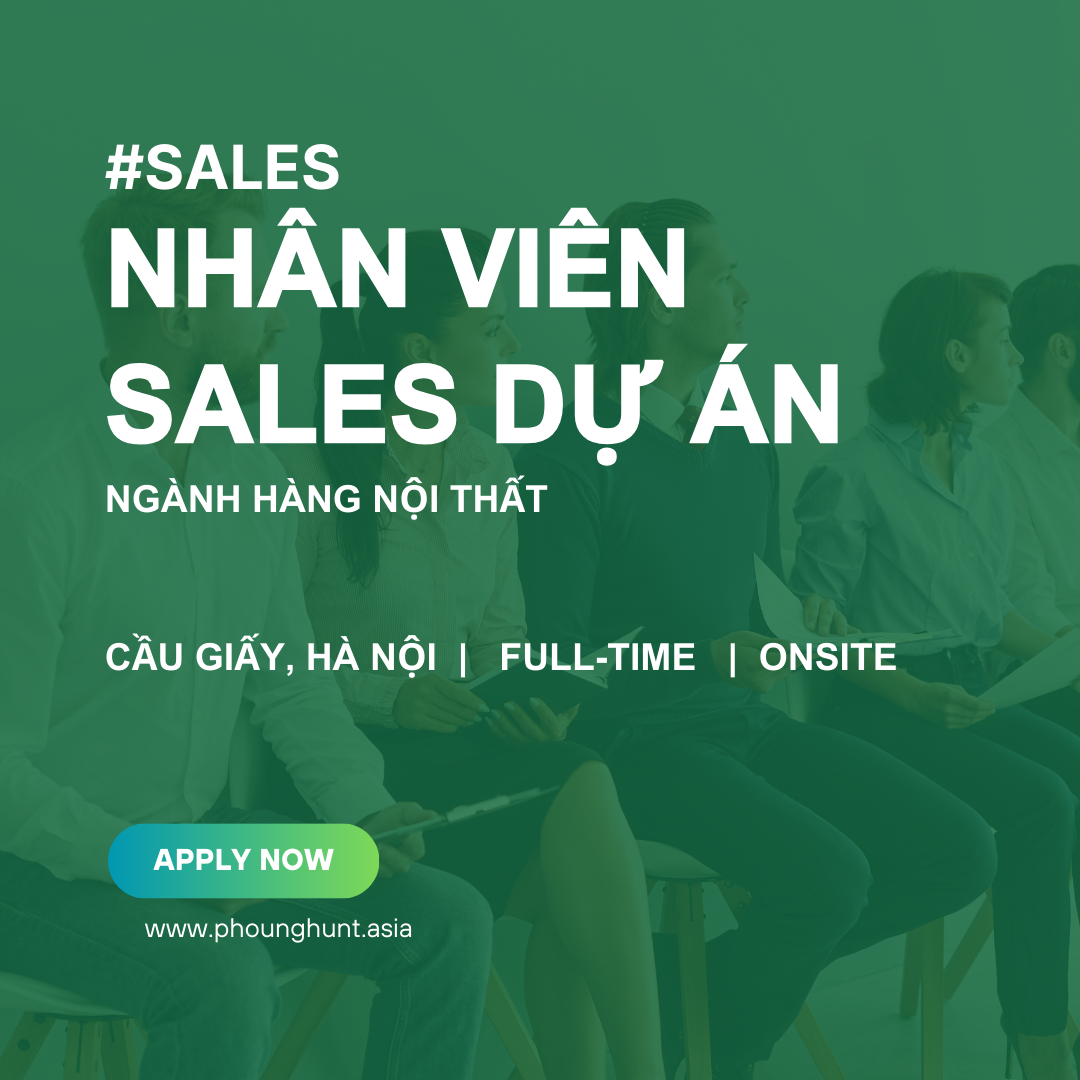 [PH018] Nhân Viên Kinh Doanh Dự Án