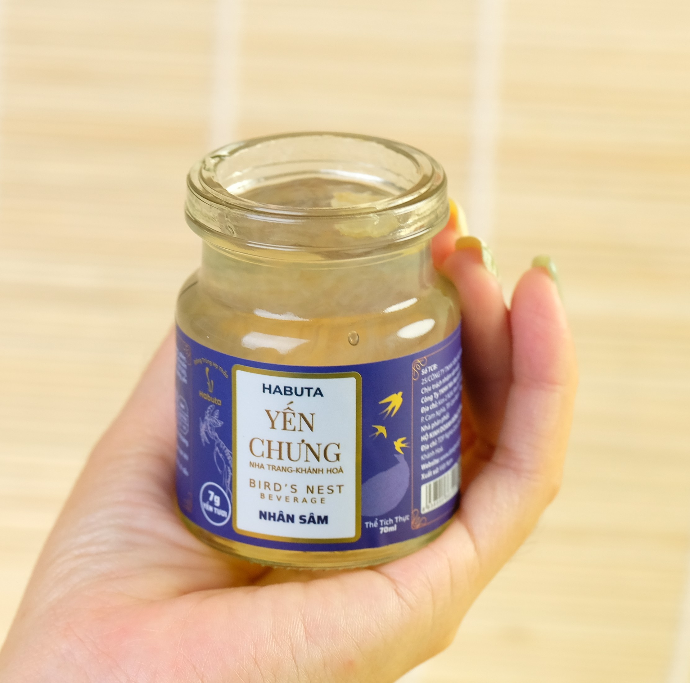 Yến Chưng Nhân Sâm