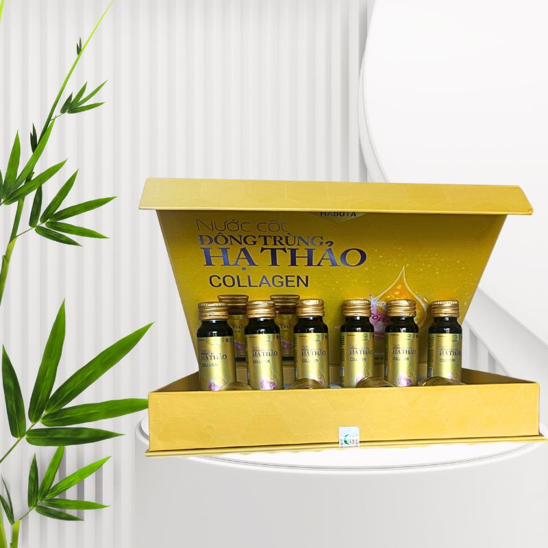 Nước cốt đông trùng hạ thảo collagen